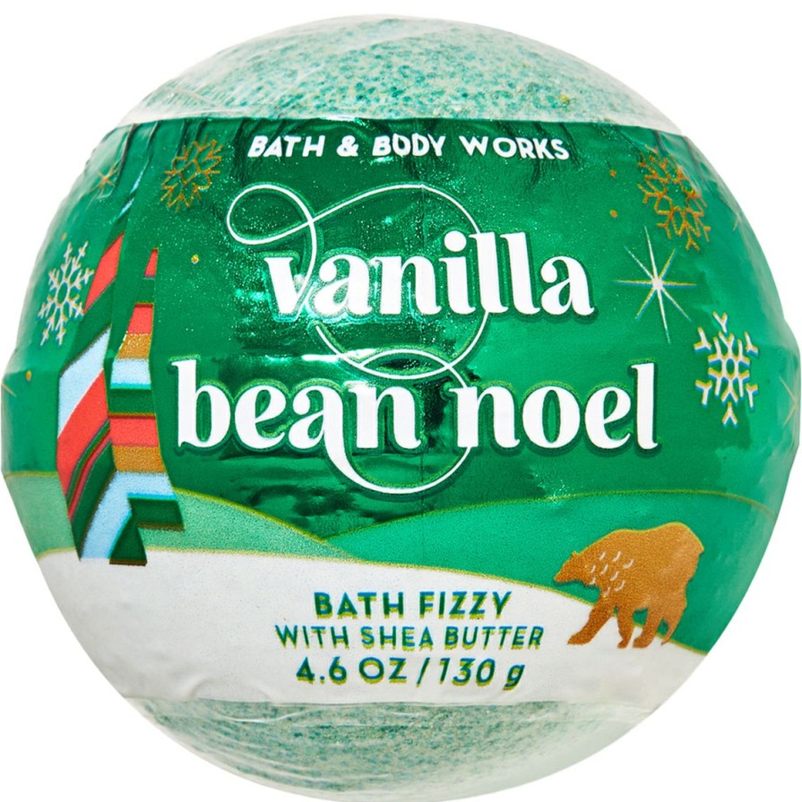 Beauty * | Cheap Bath & Body Works Holiday Traditions Bath Fizzy Vanilla Bean Noel