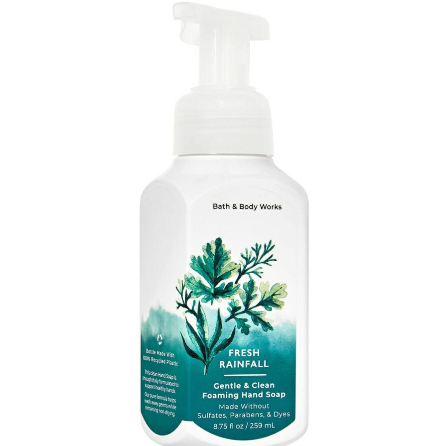 Beauty * | Buy Bath & Body Works Fresh Rainfall Gentle & Clean Foaming Soap