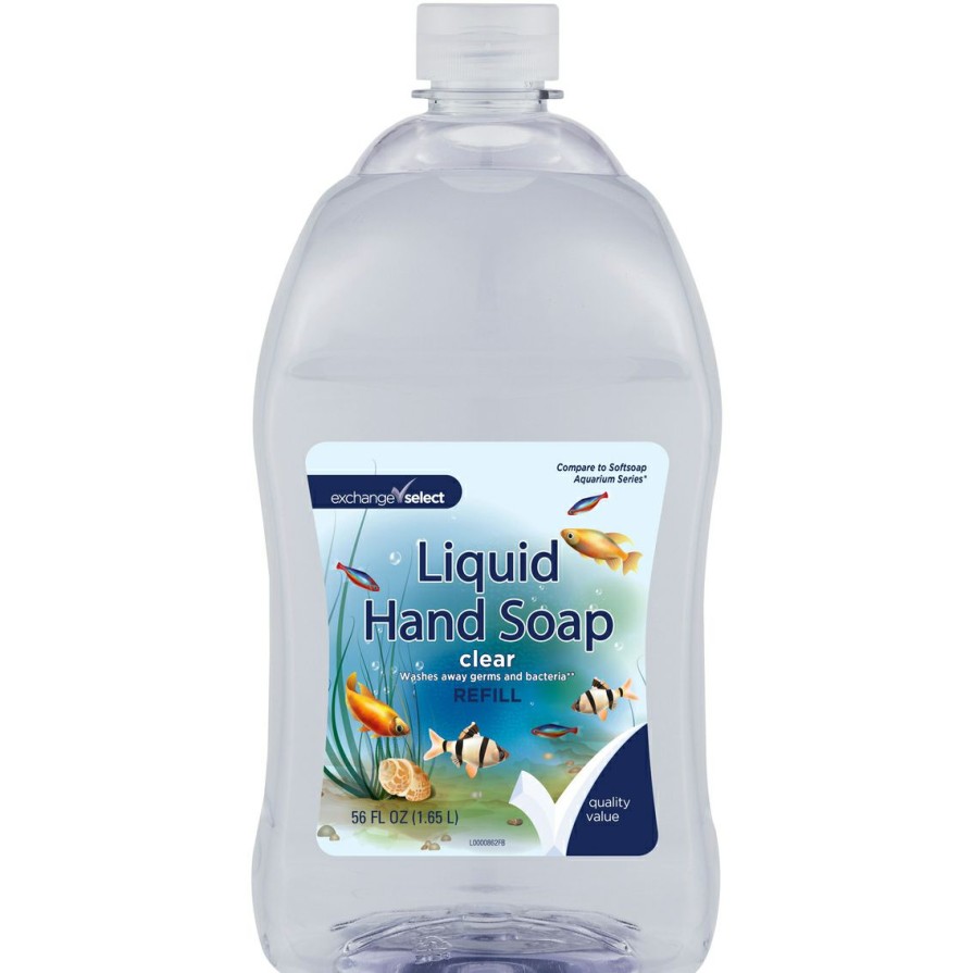 Beauty * | Best Sale Exchange Select Clear Liquid Hand Soap Refill 56 Oz.