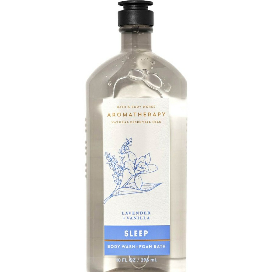 Beauty * | Best Sale Bath & Body Works Aromatherapy Lavender & Vanilla (Sleep) Body Wash 8 Oz.