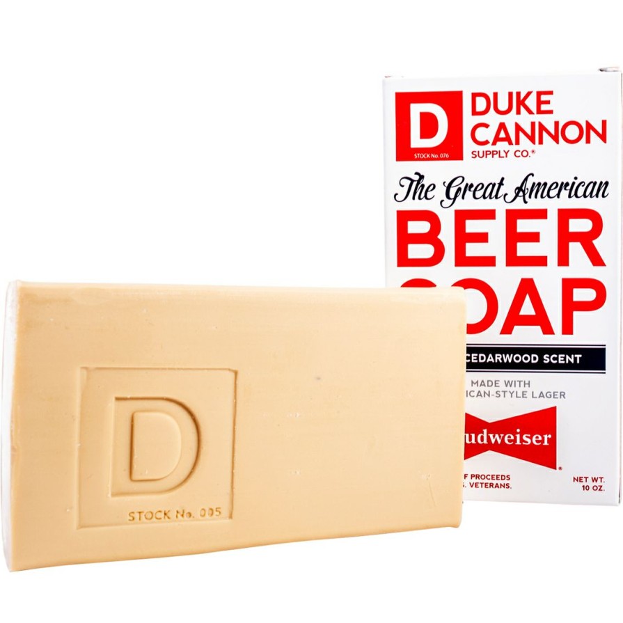 Beauty * | Best Deal Duke Cannon Great American Budweiser Beer Soap