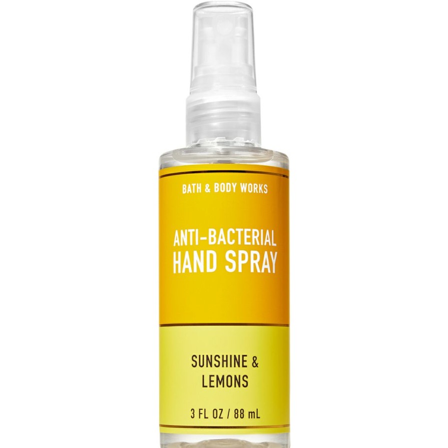 Beauty * | Top 10 Bath & Body Works 3 Oz. Sanitizer Spray, Sunshine & Lemons