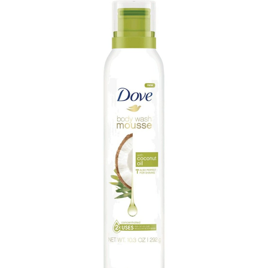 Beauty * | Brand New Dove With Coconut Oil Body Wash Mousse