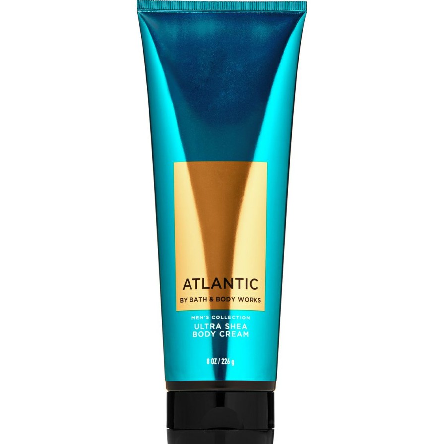 Beauty * | Buy Bath & Body Works Men'S Body Cream Atlantic 8 Oz.