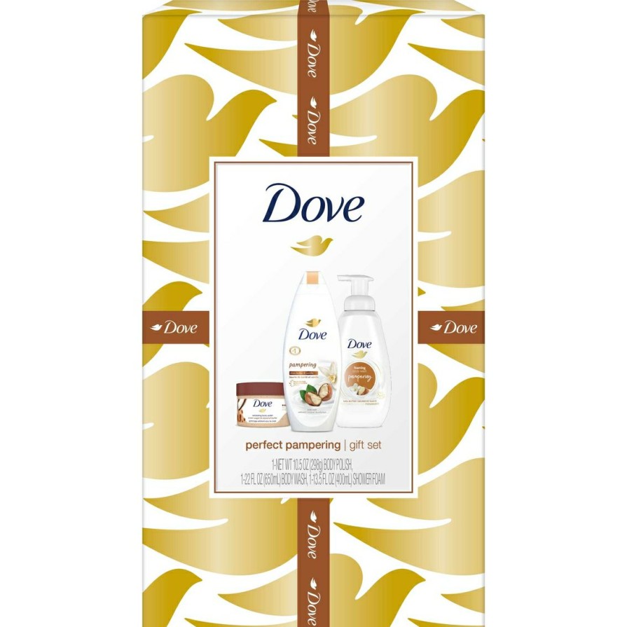 Beauty * | Best Pirce Dove Purely Pampering Shea Butter 3 Pc. Gift Set