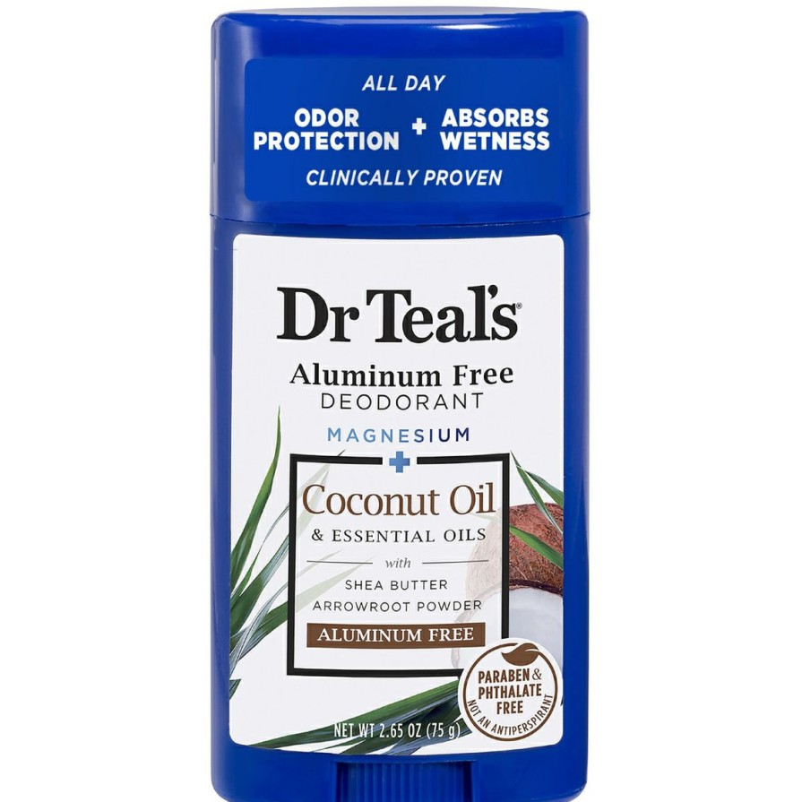 Beauty * | Buy Dr Teal'S Dr. Teal'S Coconut Deodorant 2.65 Oz.