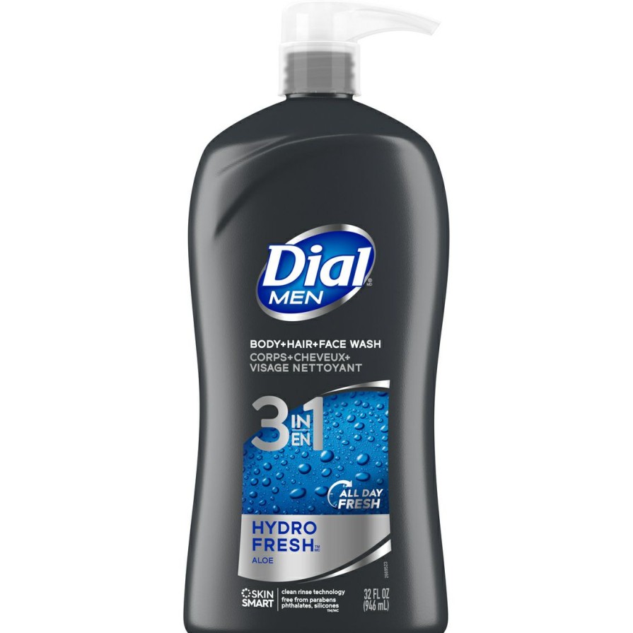 Beauty * | Brand New Dial 3 In 1 Hydro Fresh Wash 32 Oz.