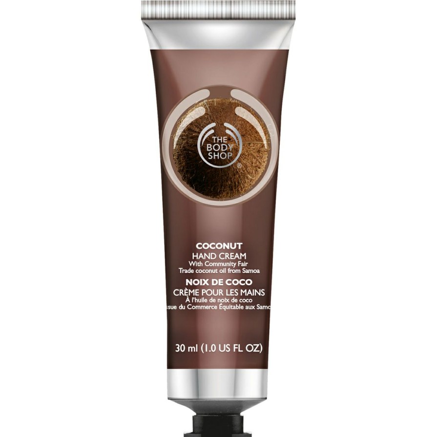 Beauty * | Promo The Body Shop Coconut Hand Cream 1 Oz.