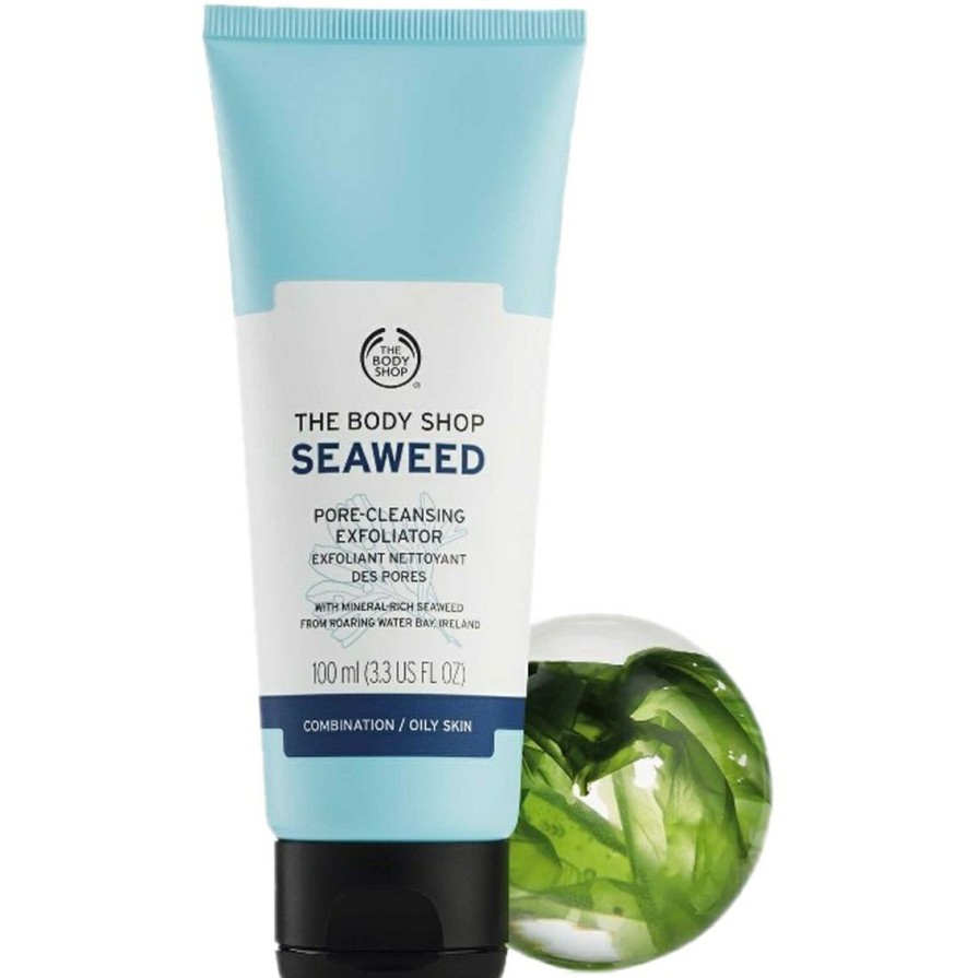 Beauty * | Promo The Body Shop Seaweed Pore-Cleansing Exfoliator