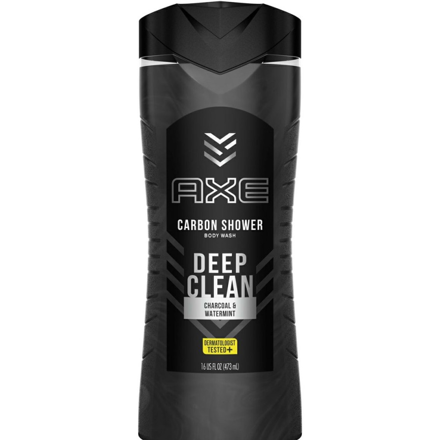 Beauty * | Cheapest Axe Deep Clean Charcoal Body Wash 16 Oz.