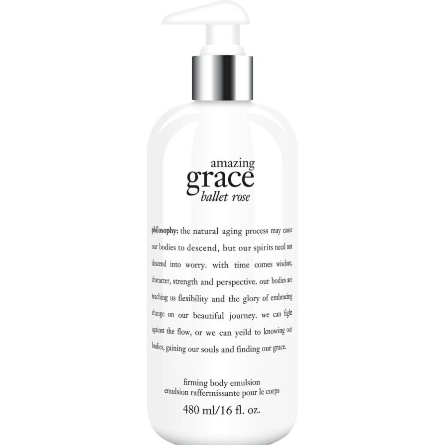 Beauty * | Best Sale Philosophy Amazing Grace Ballet Rose Firming Body Emulsion Spray