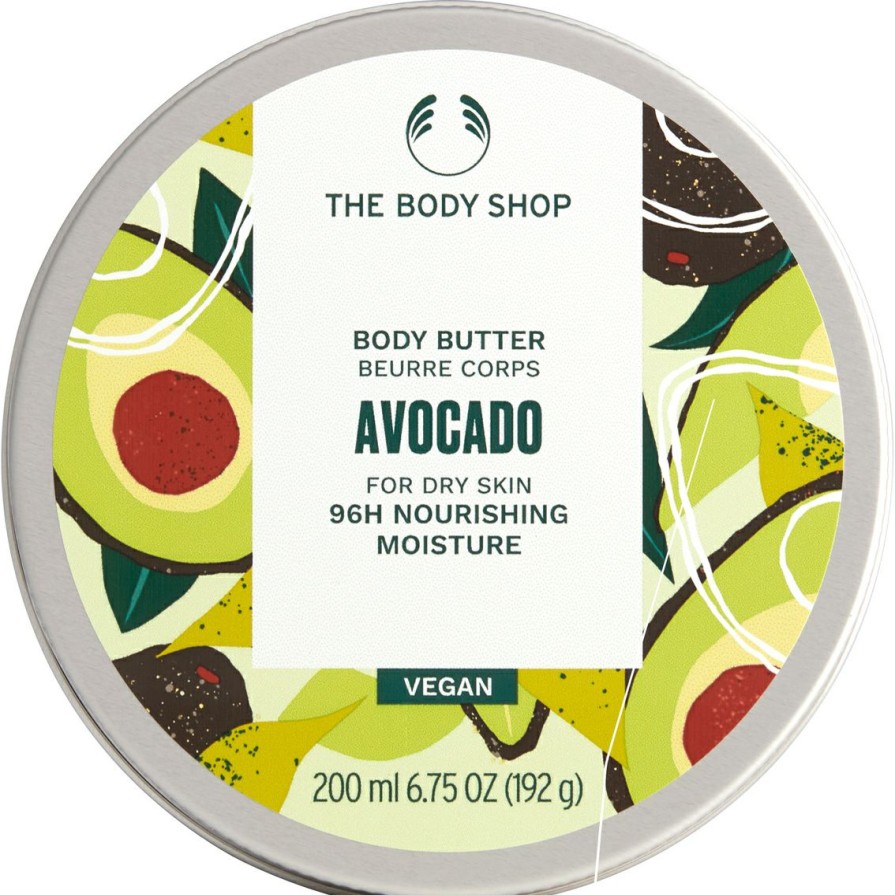 Beauty * | Brand New The Body Shop Avocado Body Butter 6.75 Oz.