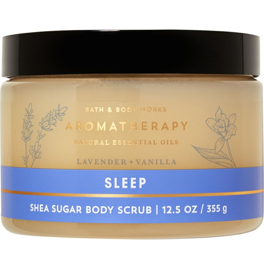 Beauty * | Budget Bath & Body Works Lavender And Vanilla Sleep Shea Sugar Scrub