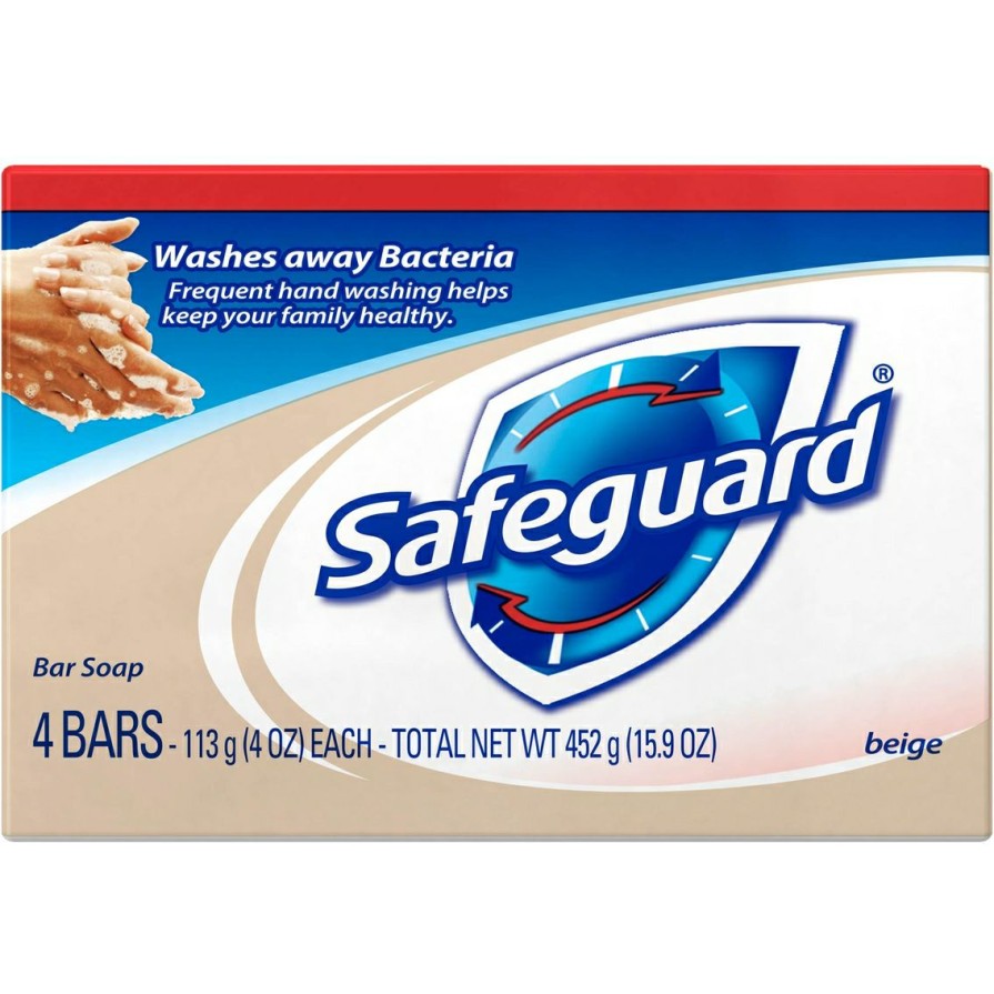 Beauty * | Outlet Safeguard Bar Soap 4 Pk.