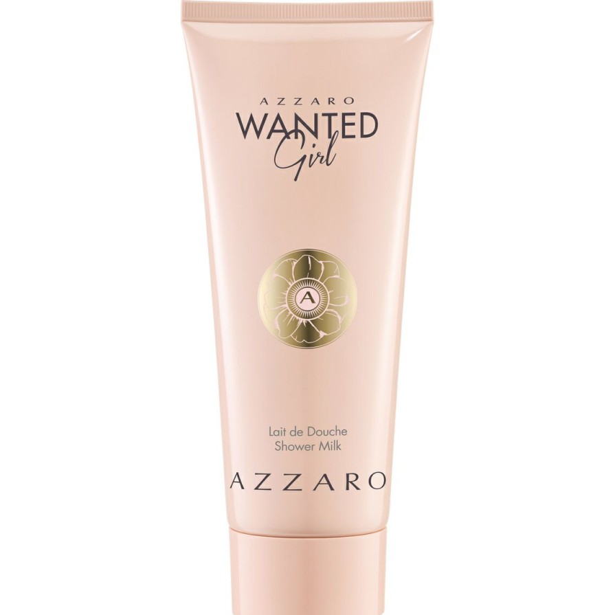 Beauty * | Brand New Azzaro Wanted Girl Eau De Parfum Shower Milk