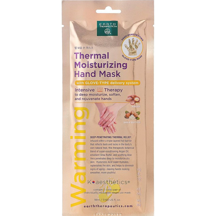 Beauty * | Budget Earth Therapeutics Thermal Moisturizing Hand Mask