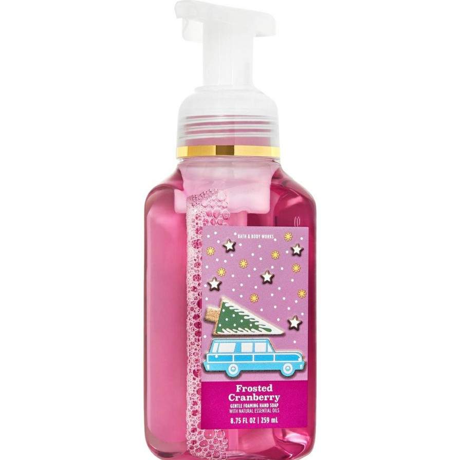 Beauty * | Top 10 Bath & Body Works Night Before Christmas Frosted Cranberry Foaming Soap