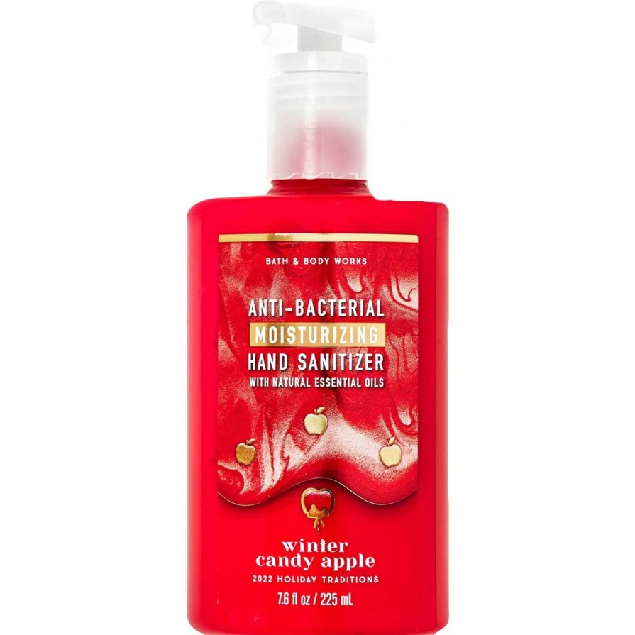 Beauty * | Best Sale Bath & Body Works Winter Candy Apple Moisturizing Hand Sanitizer 7.6 Oz.