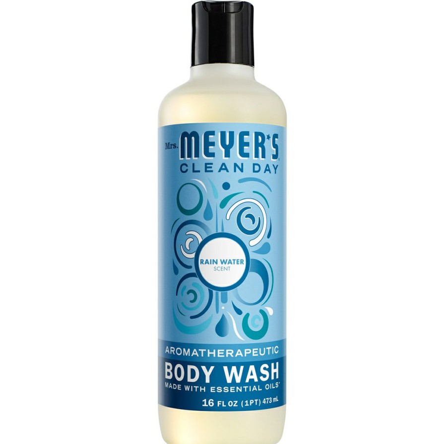 Beauty * | New Mrs. Meyer'S Clean Day Rain Water Scent Body Wash 16 Oz.