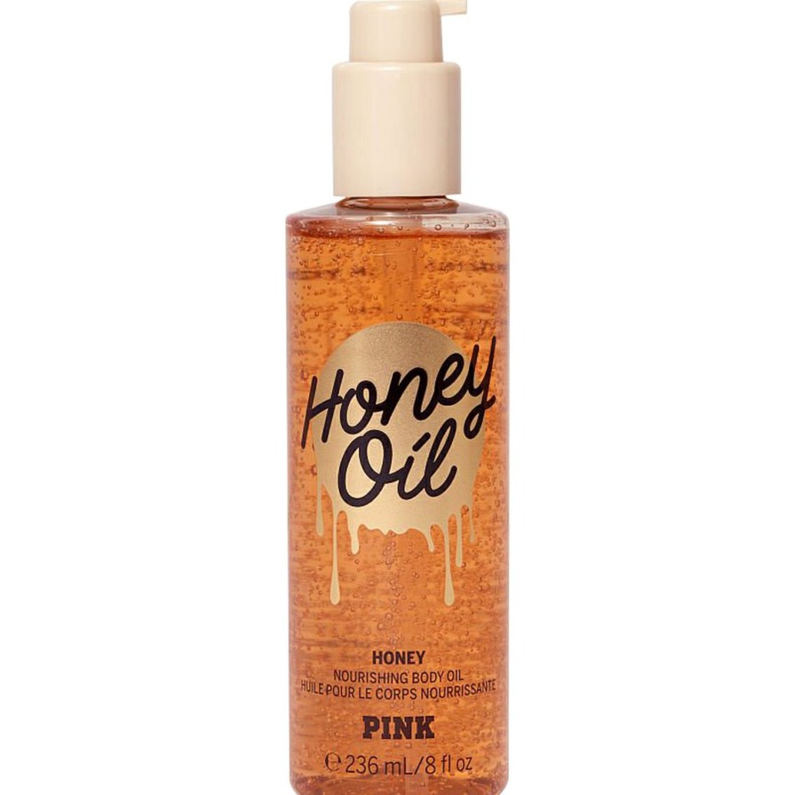 Fragrances * | Cheapest Victoria'S Secret Pink Honey 8 Oz. Body Oil