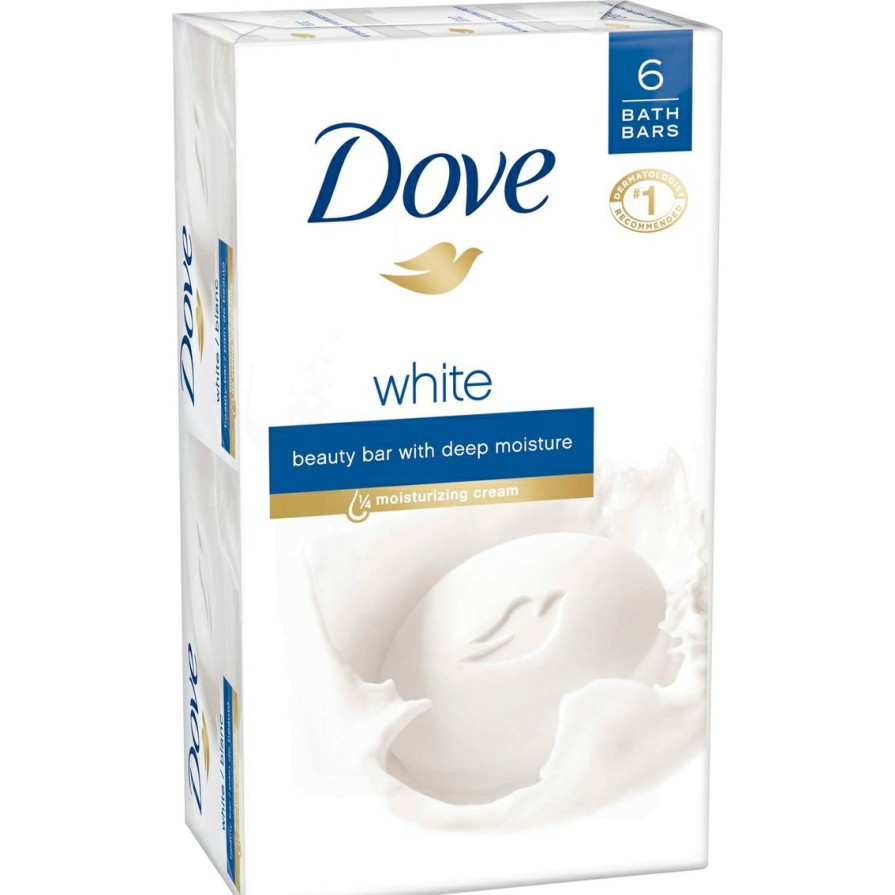 Beauty * | Best Reviews Of Dove White Bar 6 Pk.