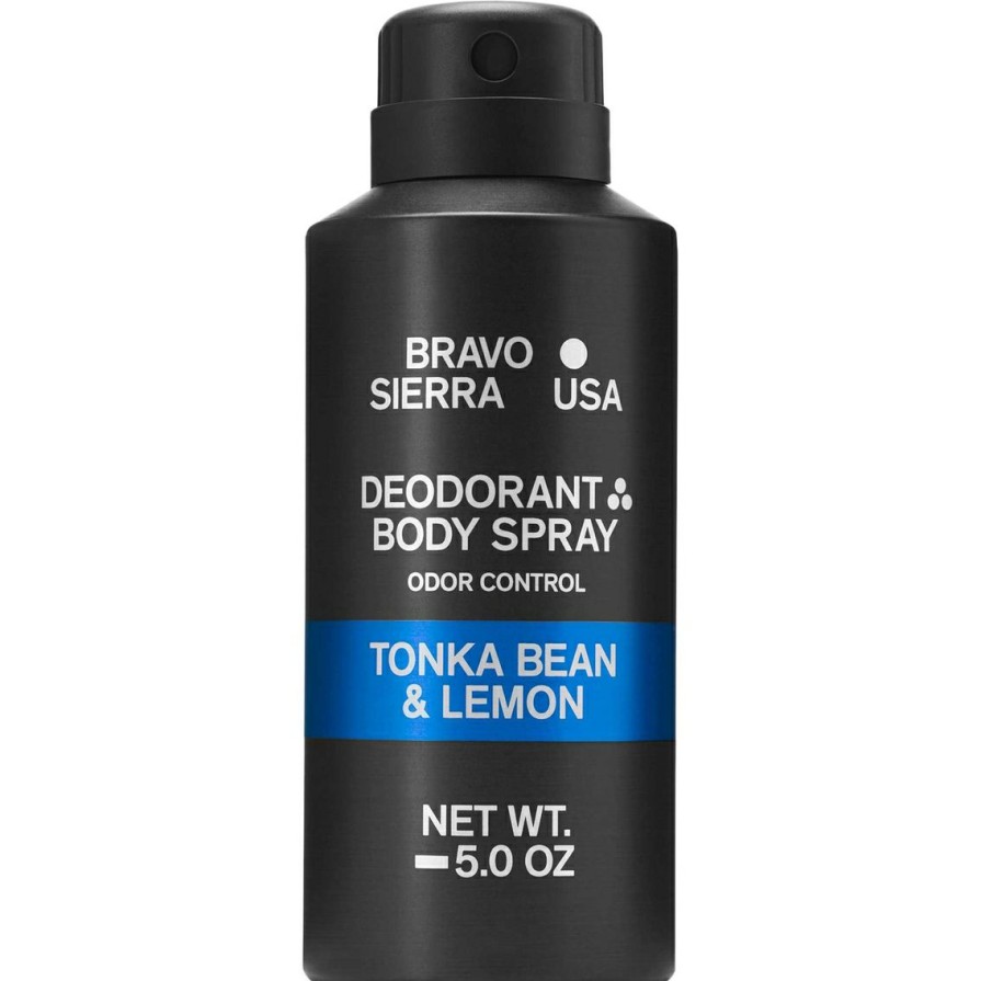 Beauty * | Top 10 Bravo Sierra Tonka Bean And Lemon Deodorant Body Spray 5 Oz.