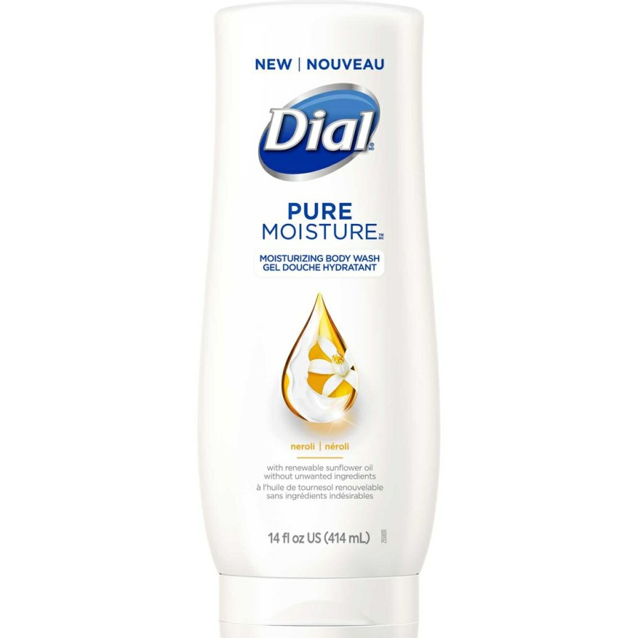 Beauty * | Promo Dial Pure Moisture Body Wash Neroli 14 Oz.