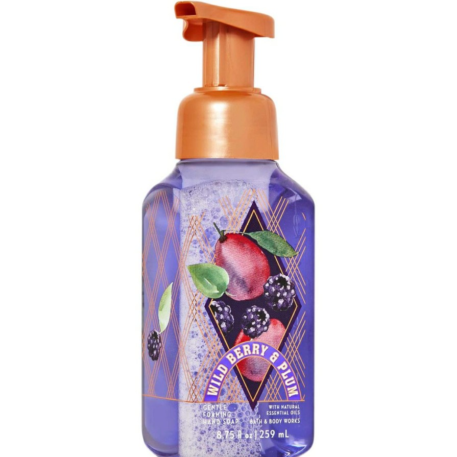 Beauty * | Brand New Bath & Body Works Pumpkin Pop Foaming Soap Wildberry & Plum