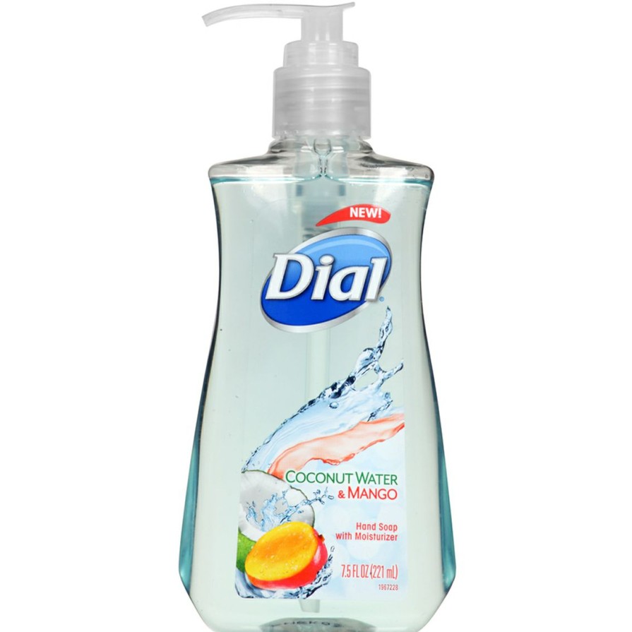 Beauty * | Deals Dial Coconut Water And Mango Hand Soap With Moisturizer Pump 7.5 Oz.