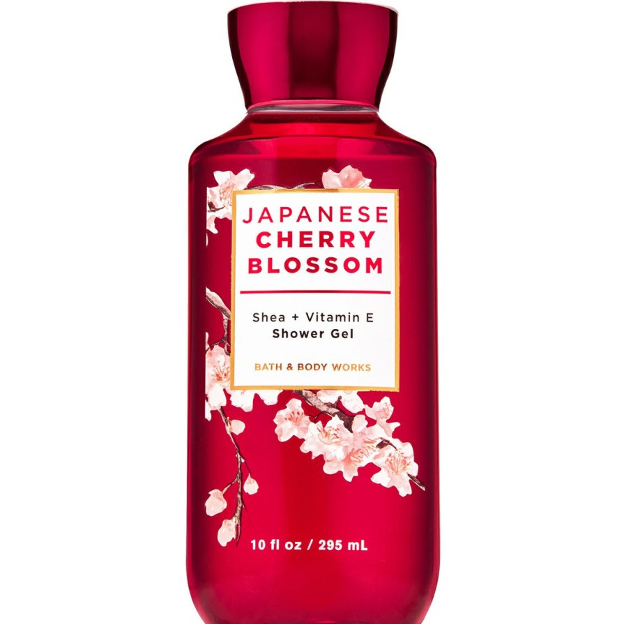 Beauty * | Best Sale Bath & Body Works Japanese Cherry Blossom Shower Gel