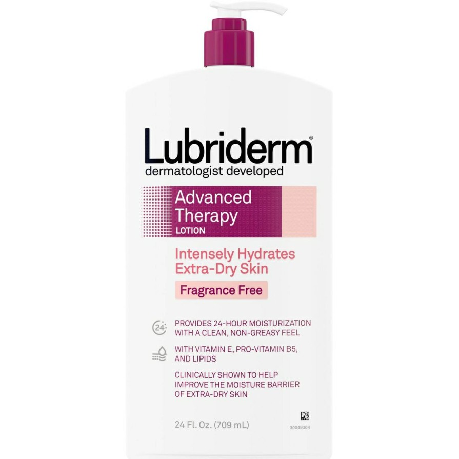 Beauty * | Cheapest Lubriderm Advanced Therapy Fragrance-Free Lotion