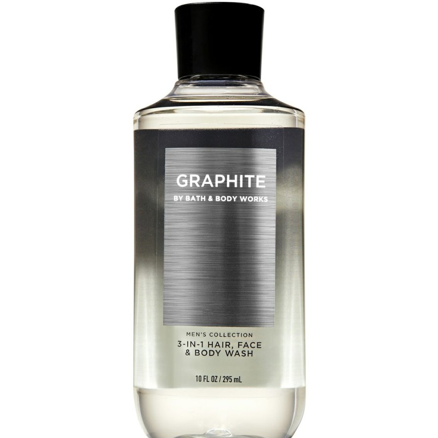 Beauty * | Buy Bath & Body Works Men'S Shower Gel Graphite 10 Oz.