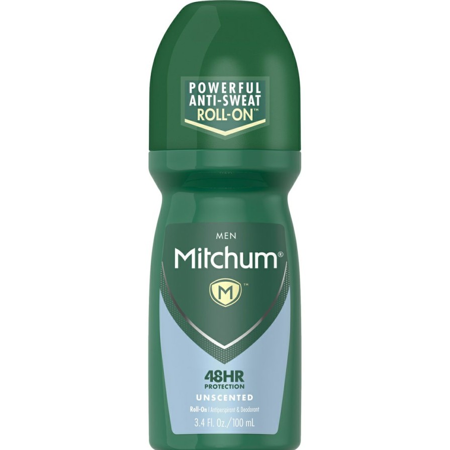 Beauty * | Best Deal Mitchum Men'S Roll On Antiperspirant, 3.5 Oz.