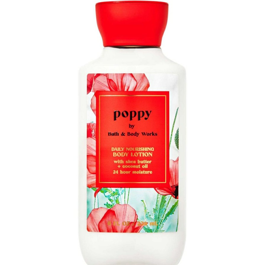 Beauty * | Hot Sale Bath & Body Works Poppy Body Lotion 8 Oz.