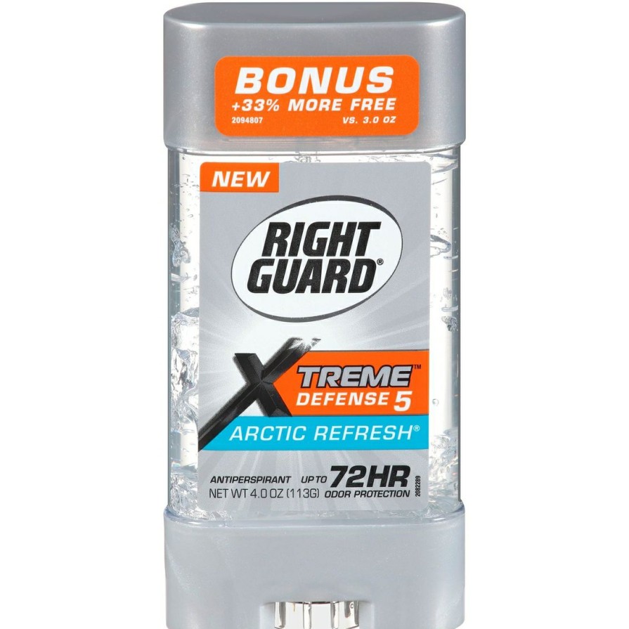 Beauty * | Discount Right Guard Xtreme Defense 5 Arctic Refresh Gel Antiperspirant 4 Oz.