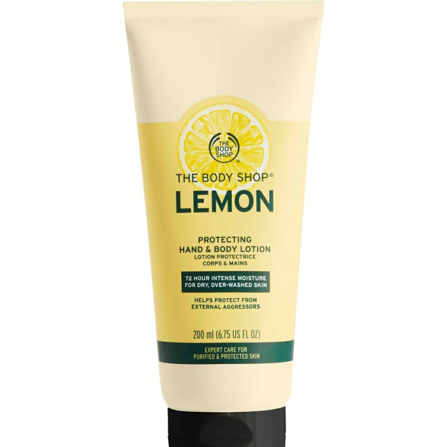 Beauty * | Best Pirce The Body Shop Lemon Protecting Hand And Body Lotion