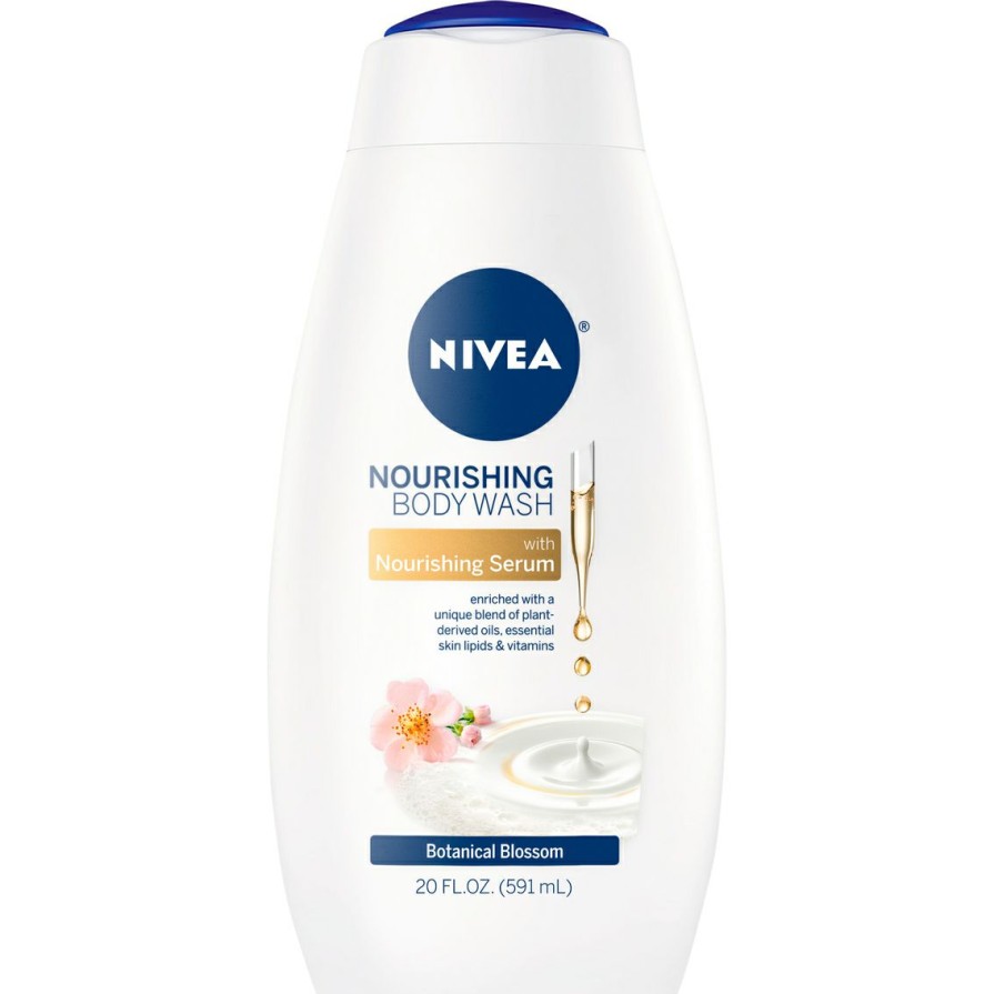 Beauty * | Discount Nivea Care & Orange Blossom Body Wash 20 Oz.