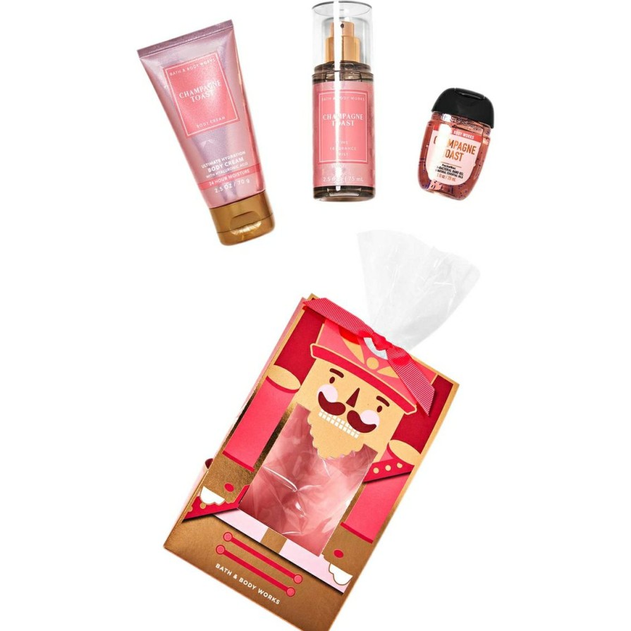 Beauty * | Budget Bath & Body Works Gft: Mini Cello Giftset Champagne Toast