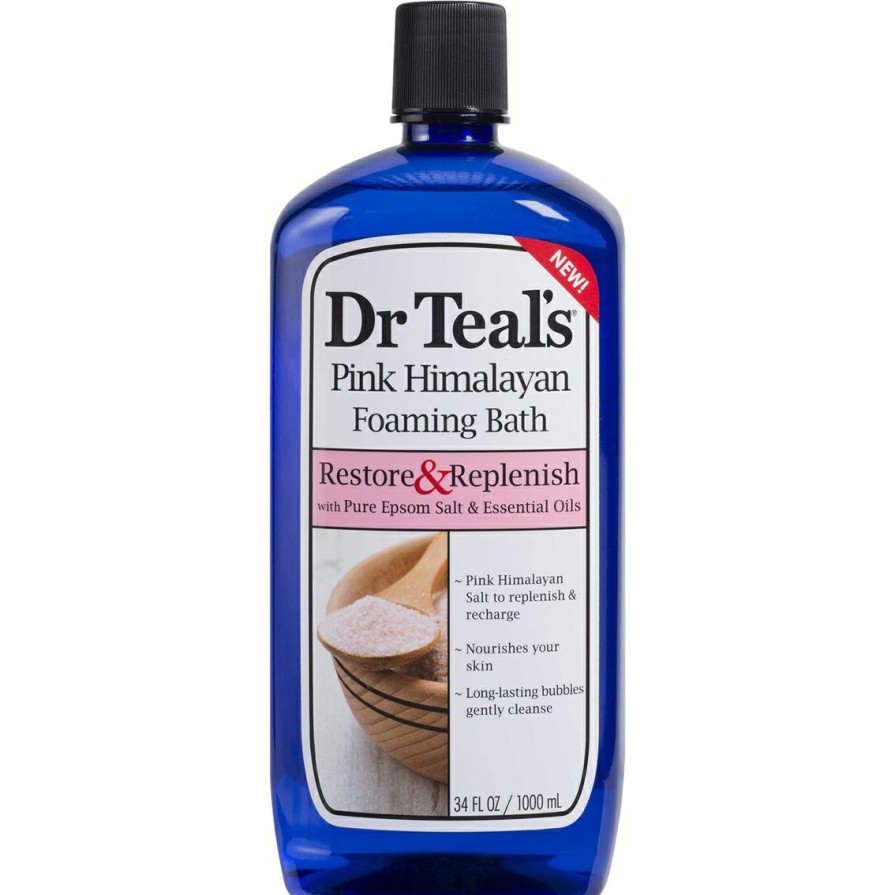 Beauty * | Discount Dr Teal'S Pink Himalayan Foaming Bath 34 Oz.