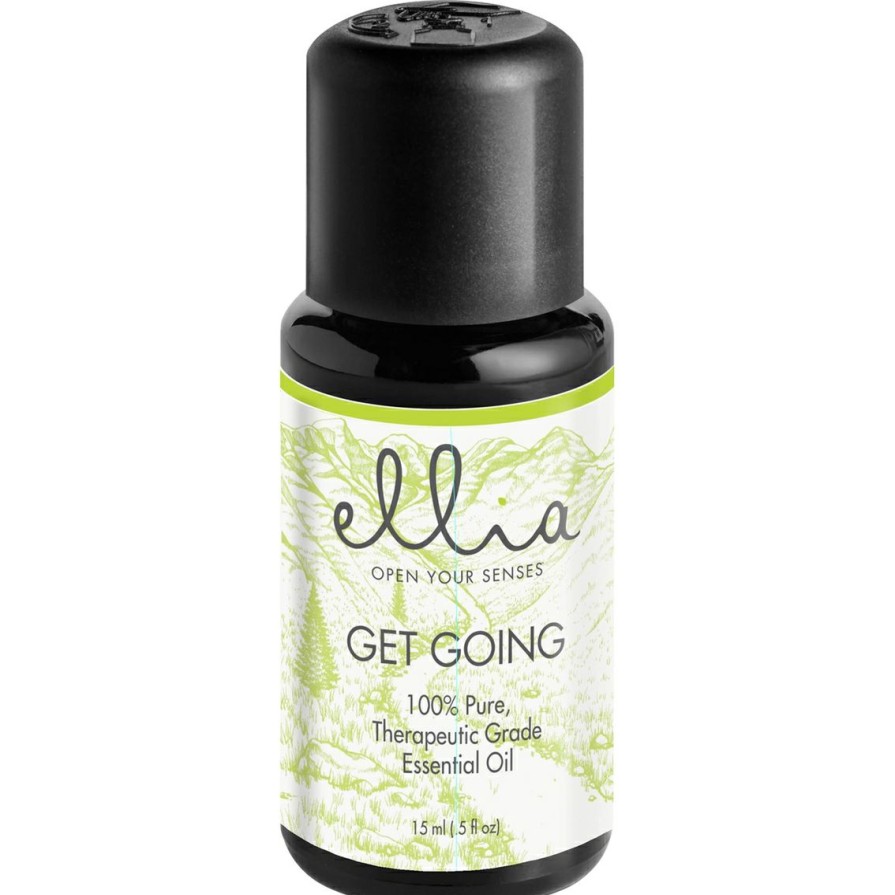 Beauty * | Budget Ellia Get Going Therapeutic Grade Essential Oil Blend 15Ml