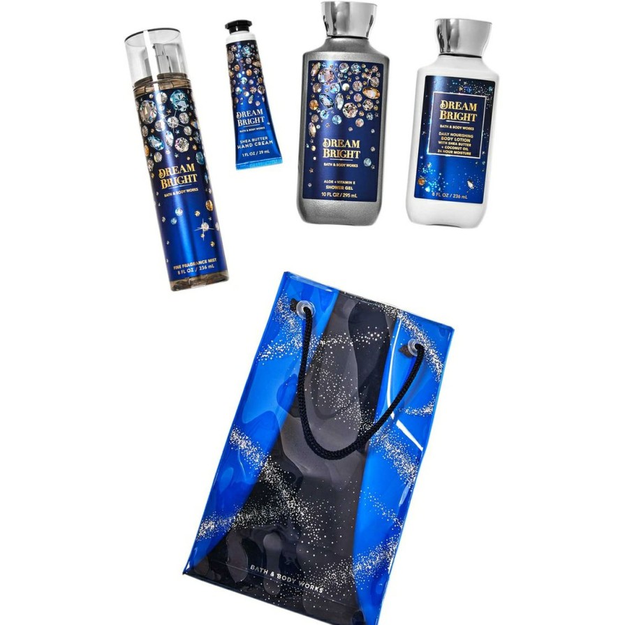 Beauty * | Best Deal Bath & Body Works Dream Bright Gift Bag Set