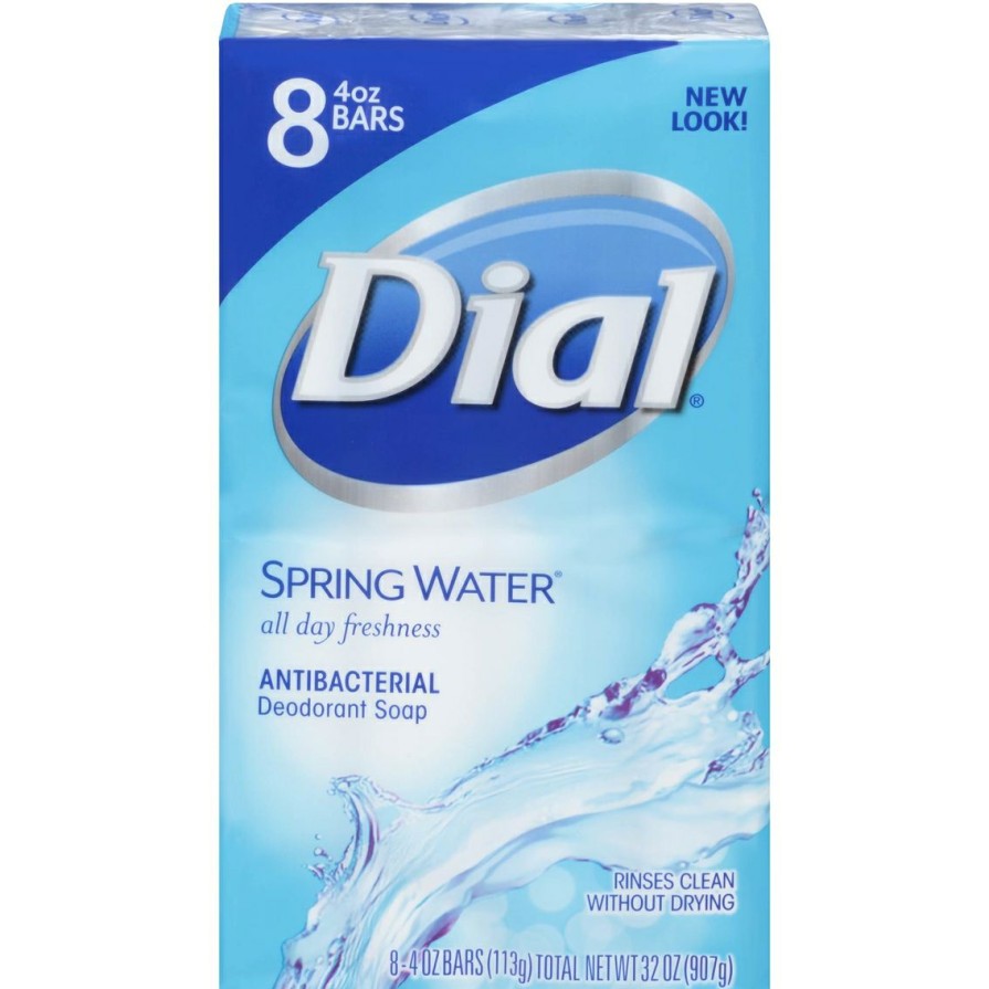 Beauty * | Deals Dial Spring Water Bar Soap 8 Pk.