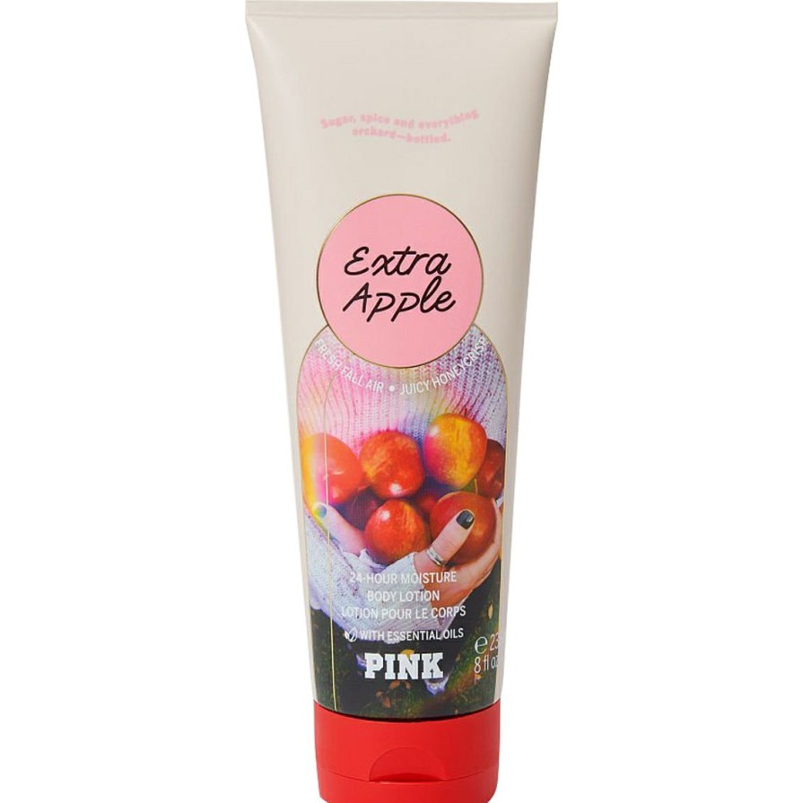 Beauty * | Best Sale Victoria'S Secret Pink Extra Apple Body Lotion 8 Oz.