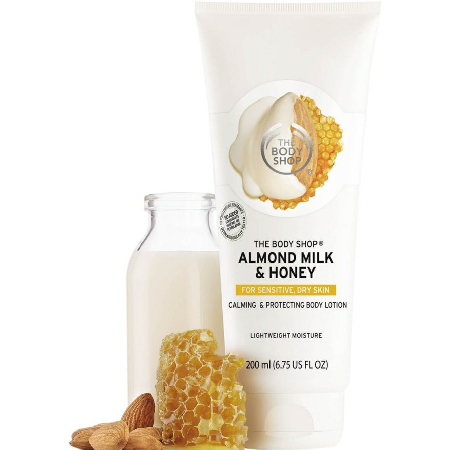 Beauty * | Top 10 The Body Shop Almond Milk And Honey Body Lotion