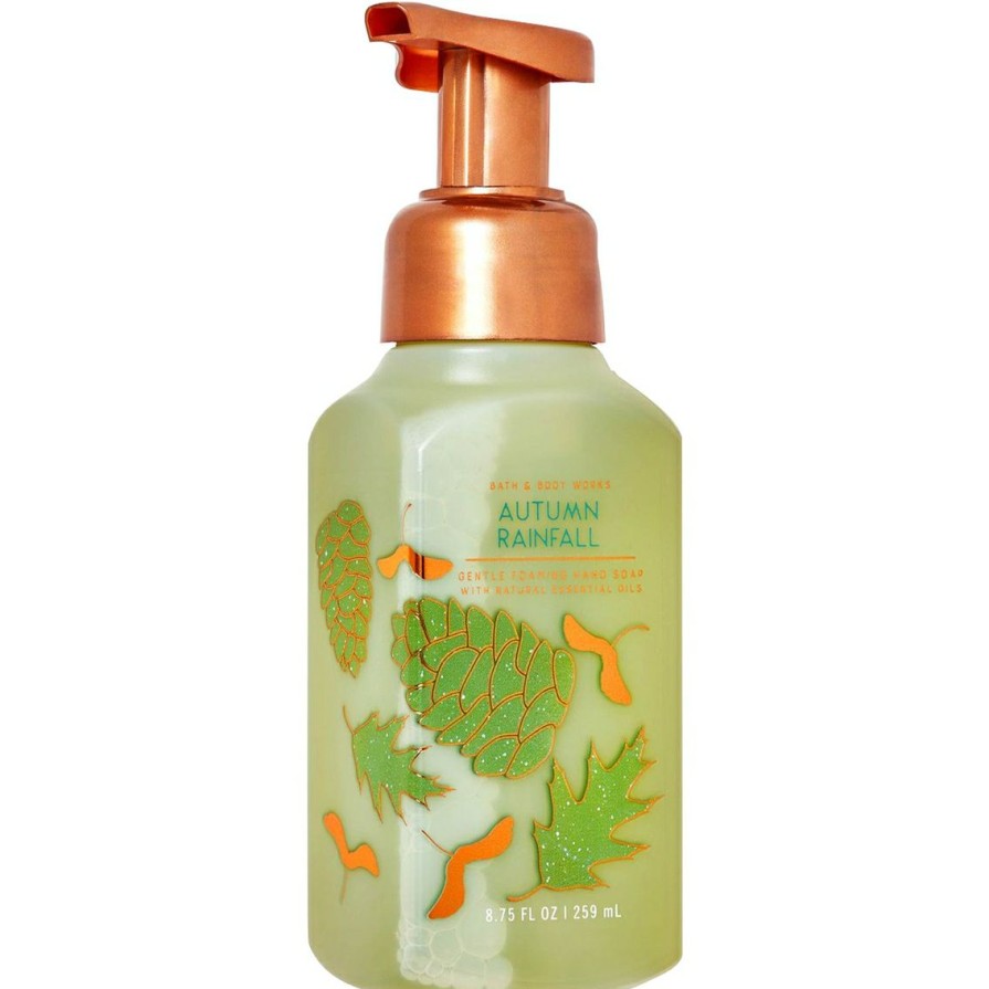 Beauty * | Best Pirce Bath & Body Works Roadtrip Decor Autumn Rainfall Gentle Foaming Soap 8.75 Oz.