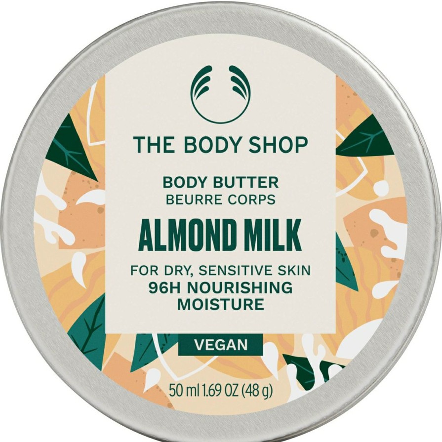 Beauty * | Outlet The Body Shop Almond Milk Mini Body Butter