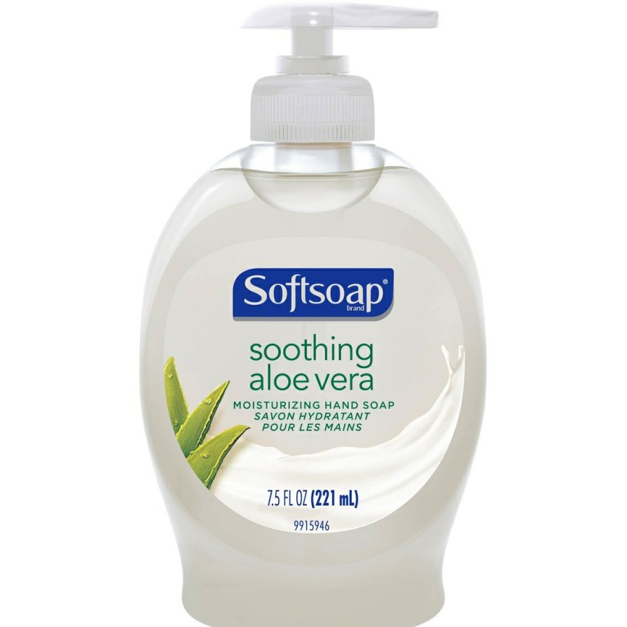 Beauty * | Outlet Softsoap Soothing Aloe Vera Liquid Hand Soap