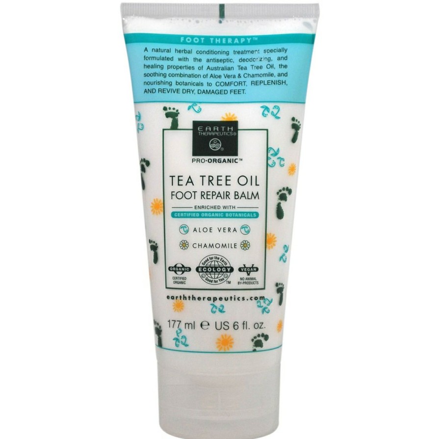 Health Care * | Promo Earth Therapeutics Tea Tree Foot Repair Balm