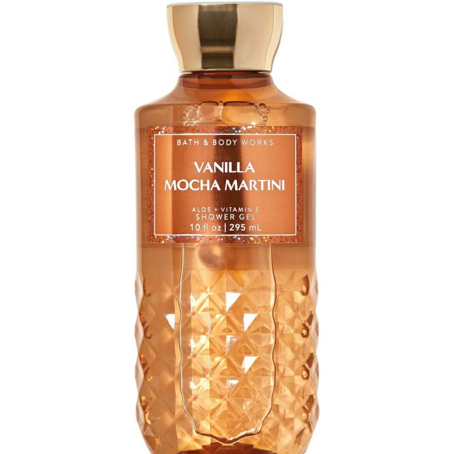 Beauty * | New Bath & Body Works Holiday Faceted: Vanilla Mocha Martini Shower Gel