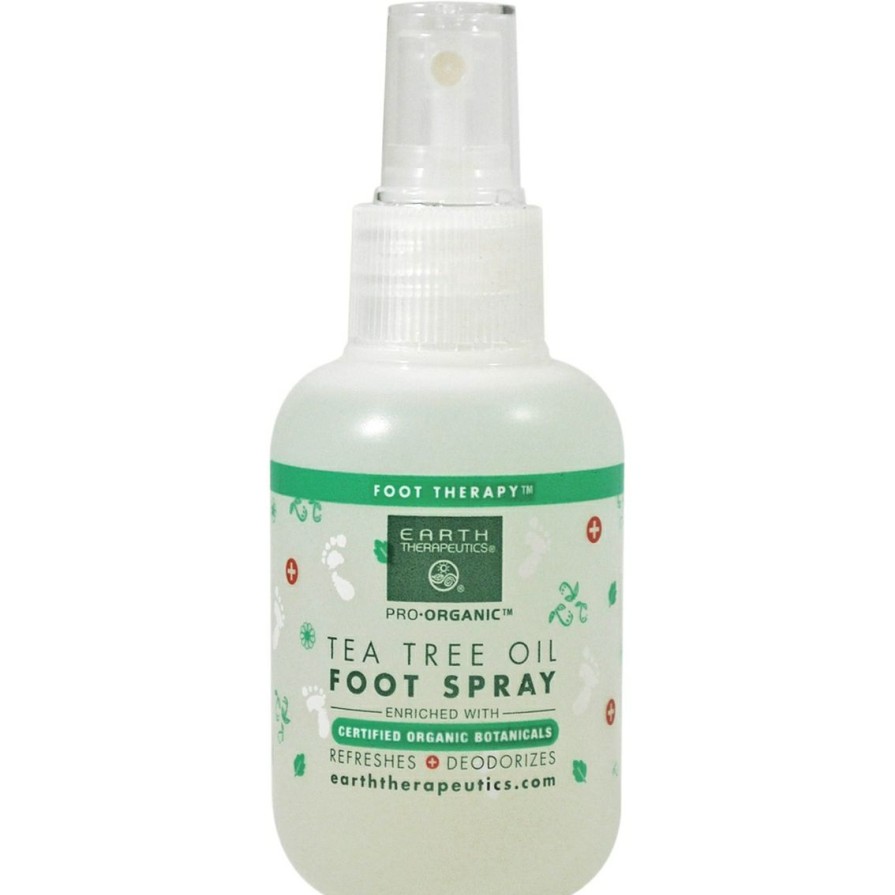 Health Care * | Wholesale Earth Therapeutics Tea Tree Oil Foot Spray